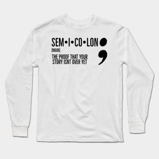 Semicolon Long Sleeve T-Shirt